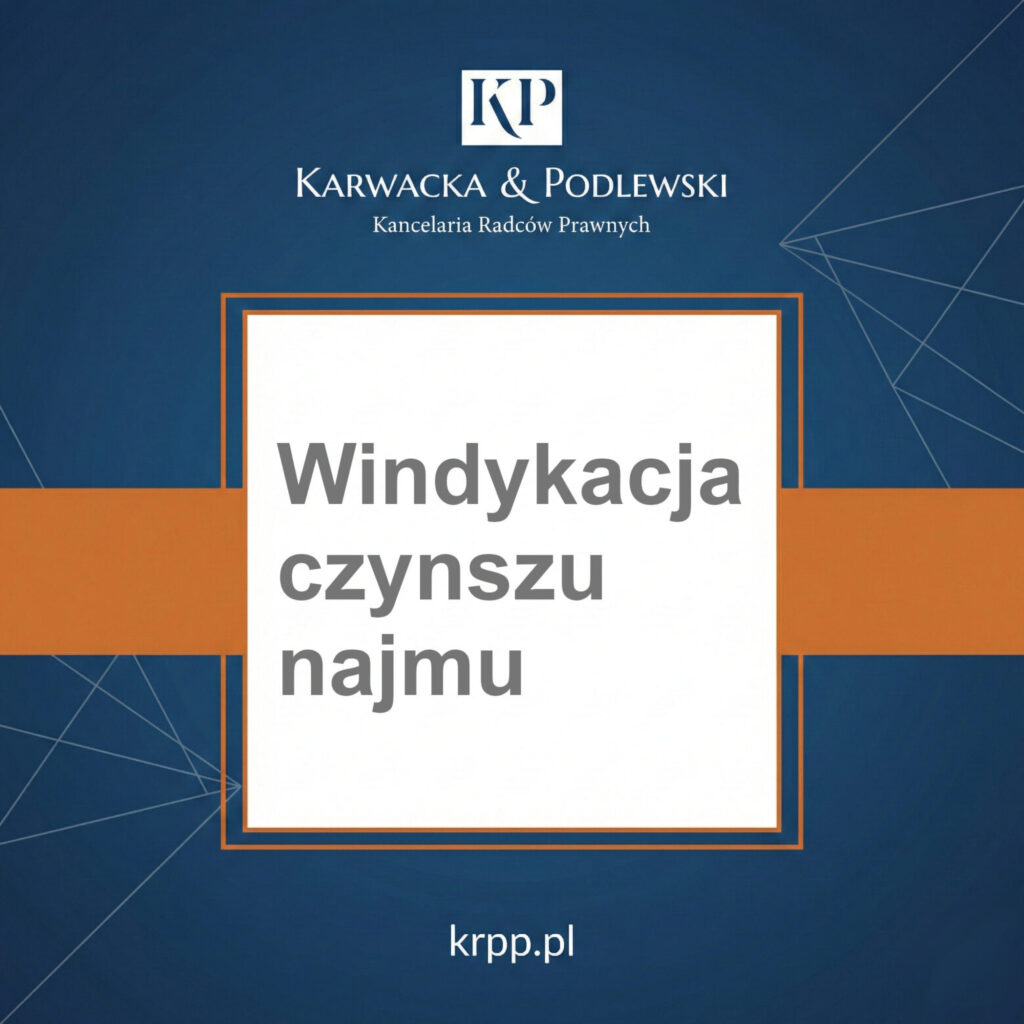 Windykacja czynszu najmu